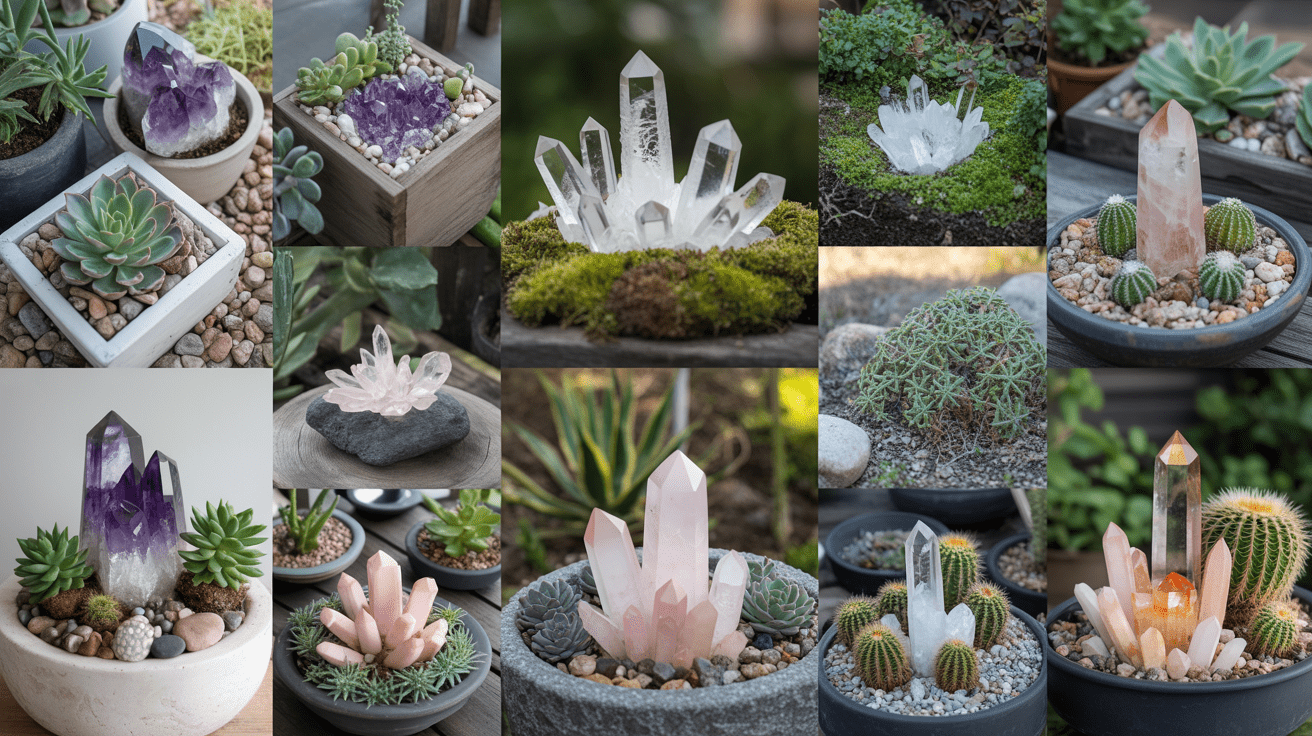 25 Enchanting Crystal Garden Ideas to Add Magic to Your Outdoor Space ...