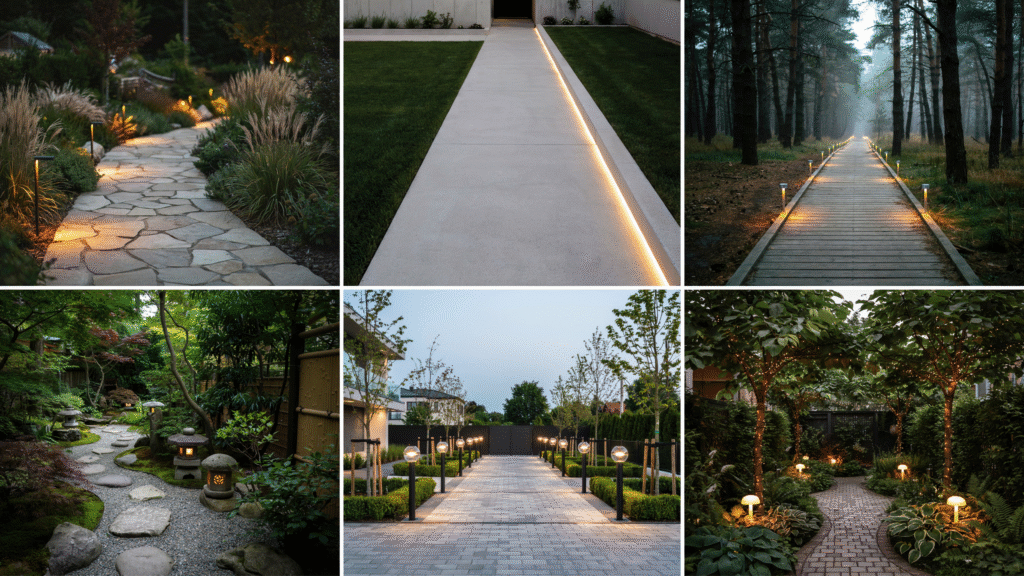 25 Pathway Lighting Ideas to Welcome You Home Every Night - EcoCation